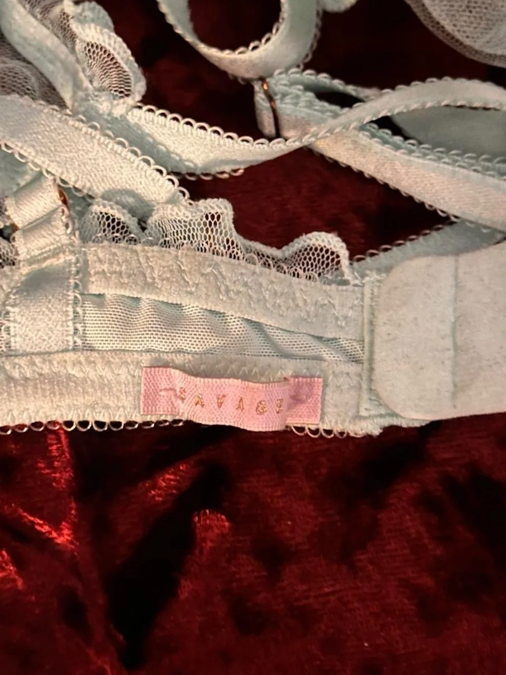 Savage X Fenty Sparkle Puff Bralette